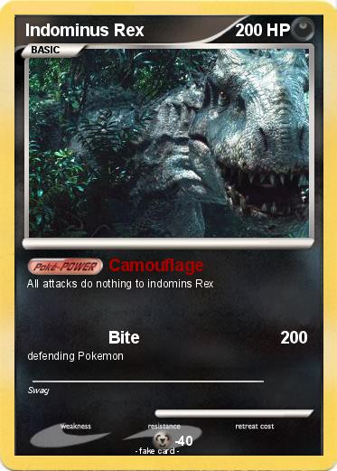 Pokemon Indominus Rex