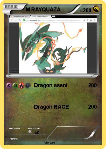 Pokemon M RAYQUAZA
