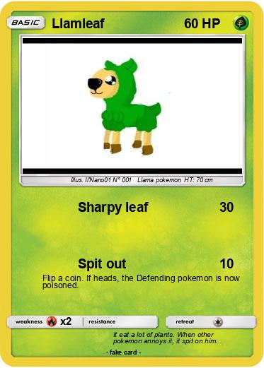 Pokemon Llamleaf