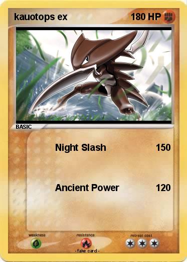 Pokemon kauotops ex
