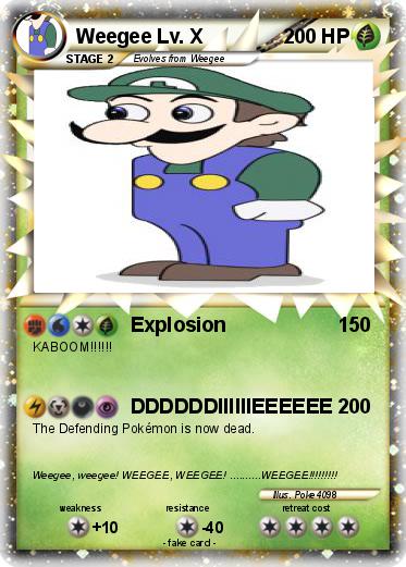 Pokemon Weegee Lv. X
