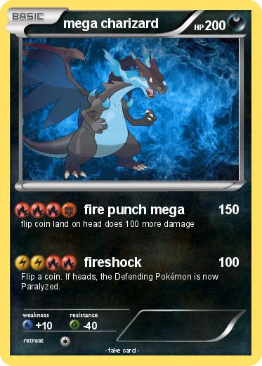 Pokemon mega charizard