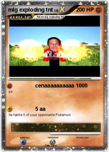 Pokemon mlg exploding tnt