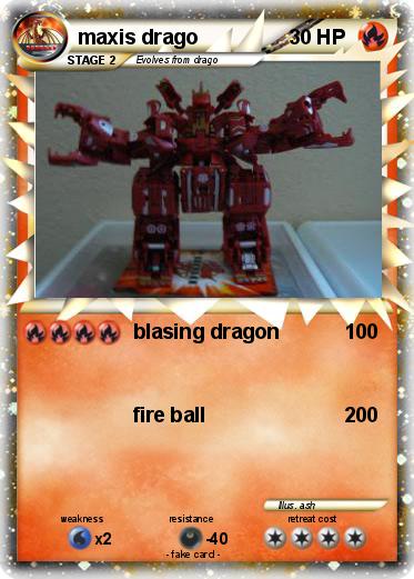 Pokemon maxis drago