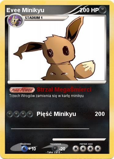 Pokemon Evee Minikyu