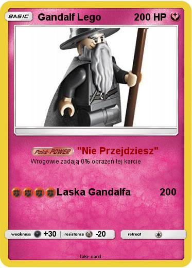 Pokemon Gandalf Lego