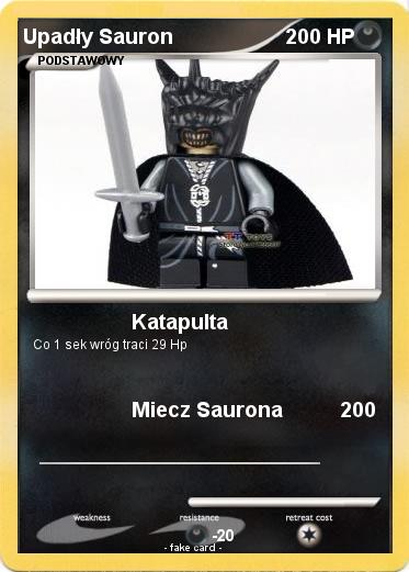 Pokemon Upadły Sauron