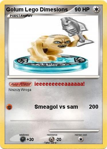 Pokemon Golum Lego Dimesions