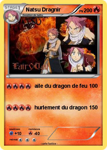 Pokemon Natsu Dragnir