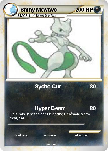Pokemon Shiny Mewtwo