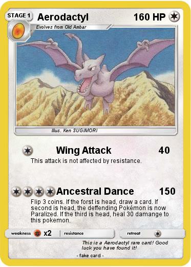 Pokemon Aerodactyl