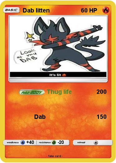 Pokemon Dab litten
