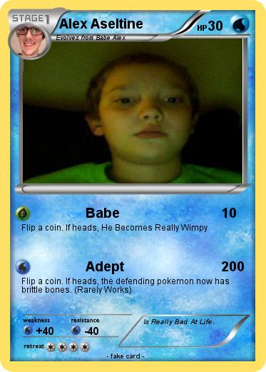Pokemon Alex Aseltine