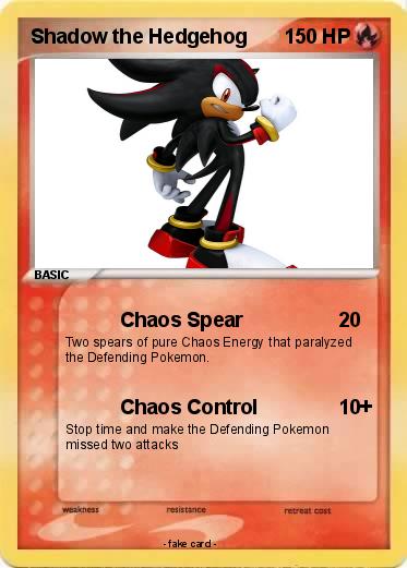 Pokemon Shadow the Hedgehog