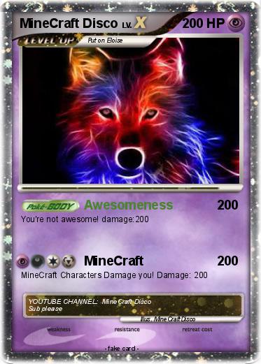 Pokemon MineCraft Disco