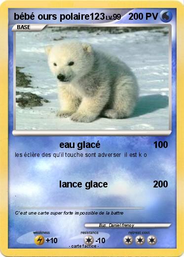 Pokemon bébé ours polaire123
