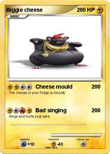 Pokemon Biggie cheese