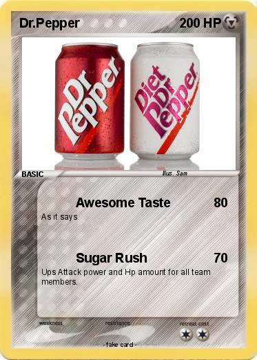 Pokemon Dr.Pepper