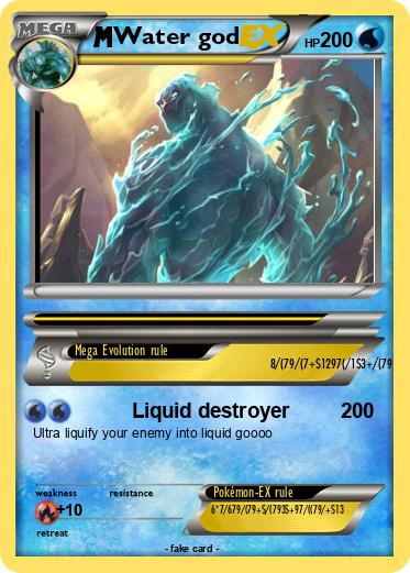 Pokemon Water god