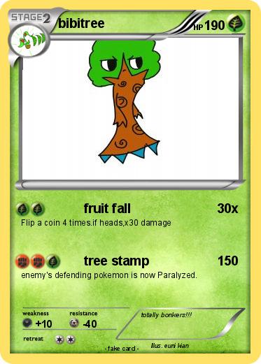 Pokemon bibitree