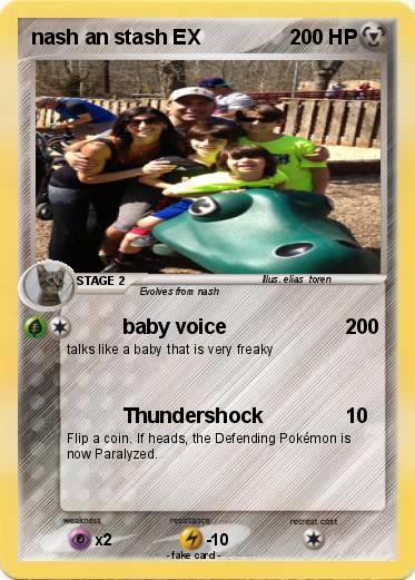 Pokemon nash an stash EX