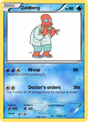 Pokémon Zoidberg 48 48 - Woop - My Pokemon Card