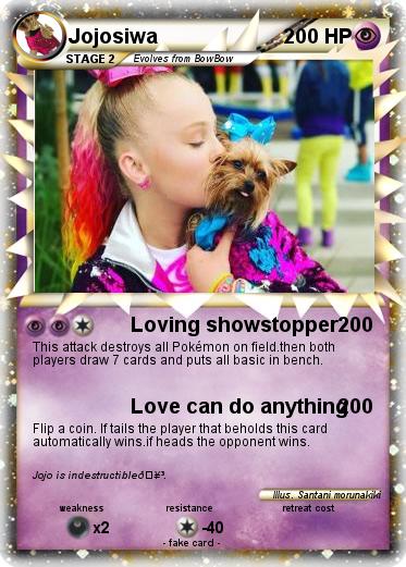 Pokemon Jojosiwa