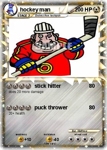 Pokemon hockey man