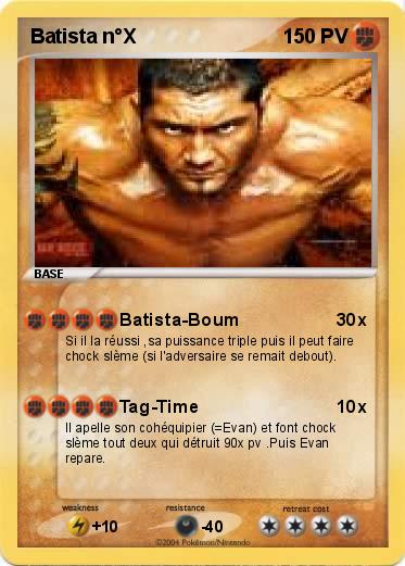 Pokemon Batista n°X