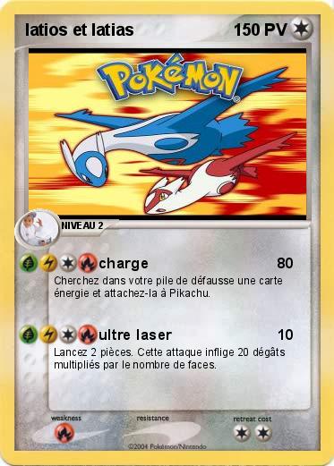 Pokemon latios et latias