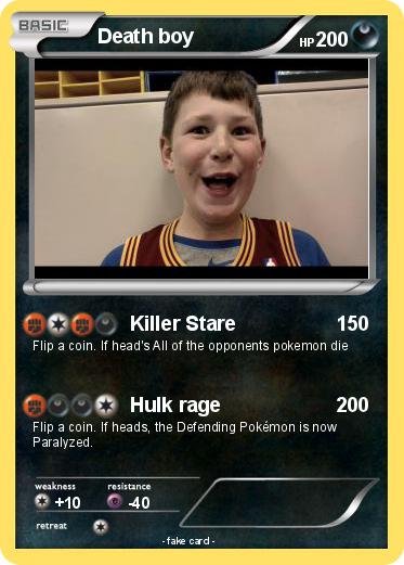 Pokemon Death boy