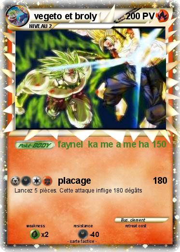 Pokemon vegeto et broly