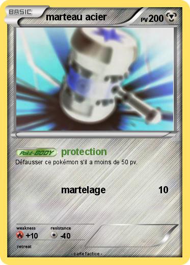 Pokemon marteau acier