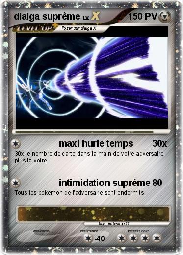 Pokemon dialga suprème