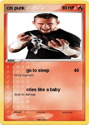 Pokemon cm punk