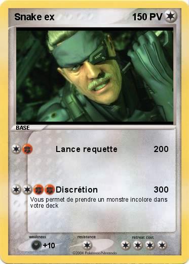 Pokemon Snake ex 
