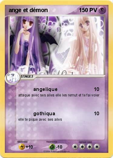 Pokemon ange et démon