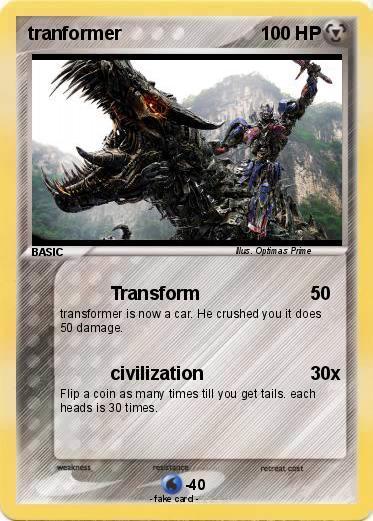 Pokemon tranformer