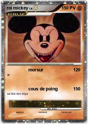 Pokemon roi mickey