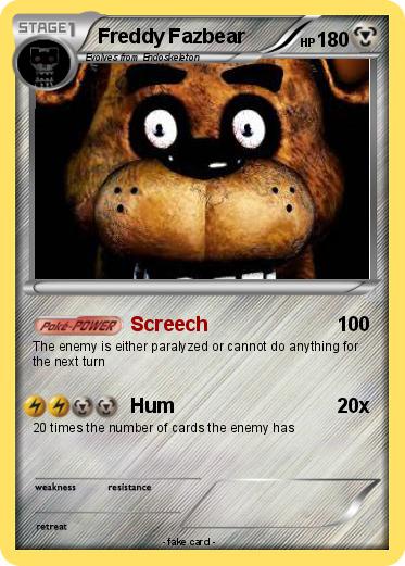 Pokemon Freddy Fazbear