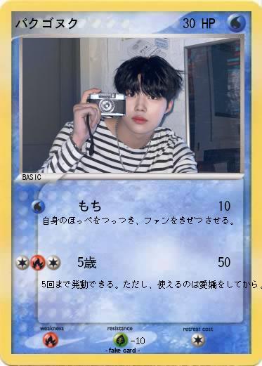 Pokemon パクゴヌク