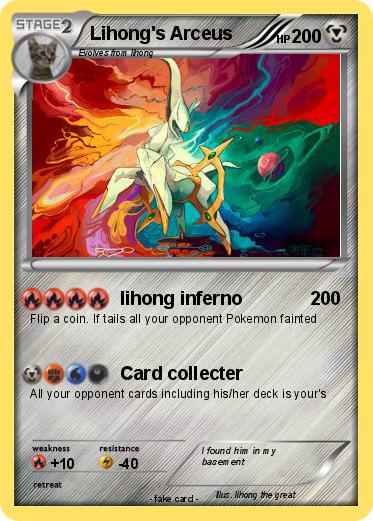 Pokemon Lihong's Arceus