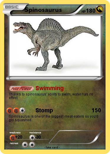 Pokemon Spinosaurus