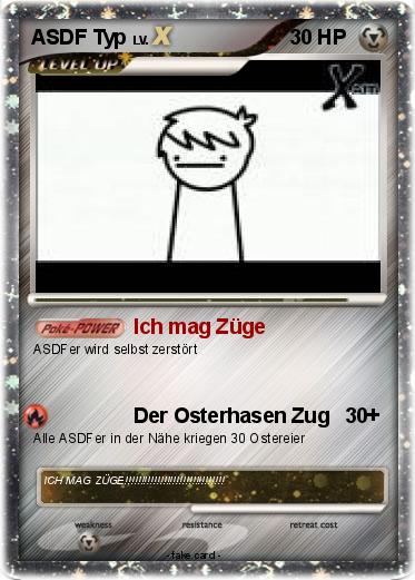Pokemon ASDF Typ