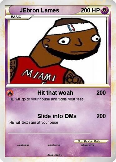 Pokemon JEbron Lames