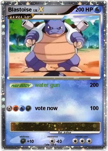 Pokemon Blastoise