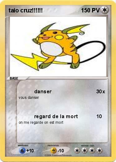 Pokemon taio cruz!!!!!!