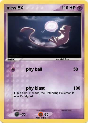 Pokemon mew EX