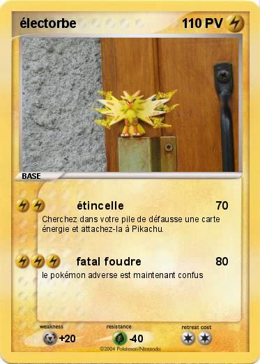 Pokemon électorbe