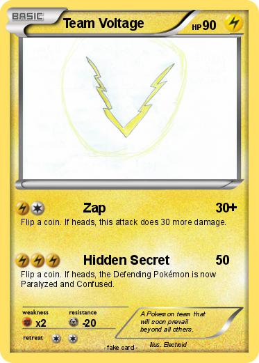 Pokemon Team Voltage